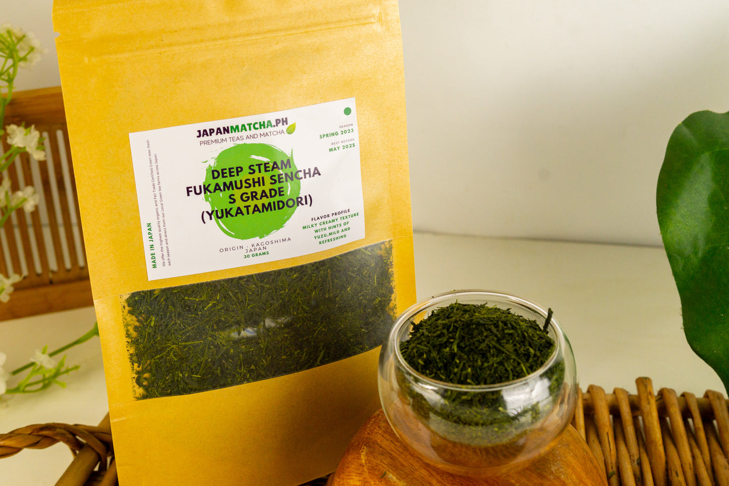 Sencha(Deep Steamed S Grade)- Yukatamidori, Guricha from Kagoshima Japan Green Tea