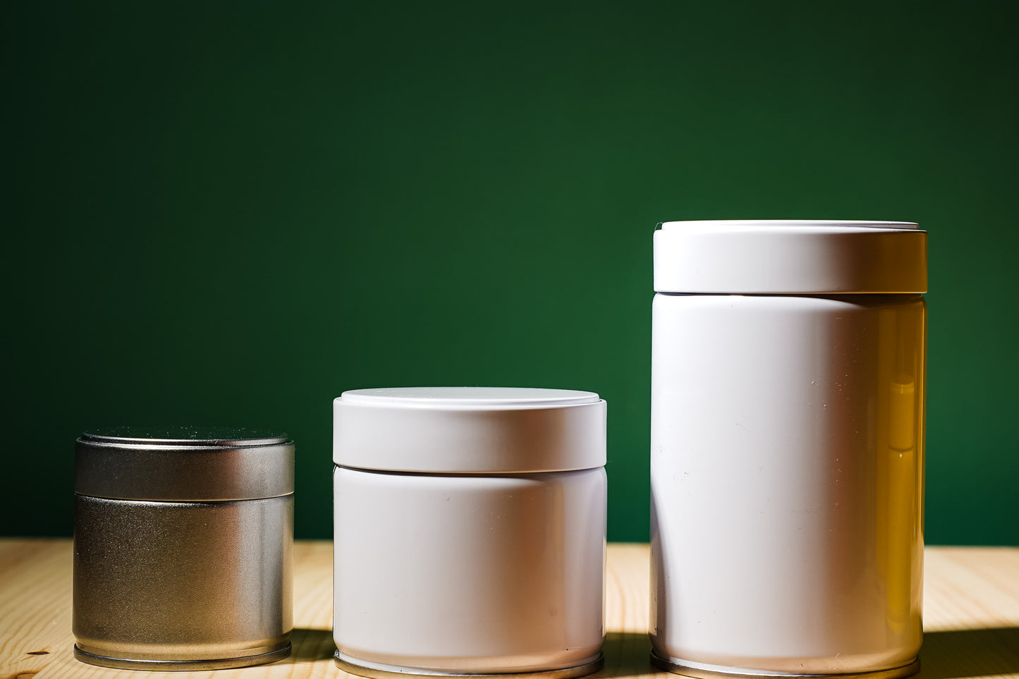 Tin Cans for Matcha/Tea