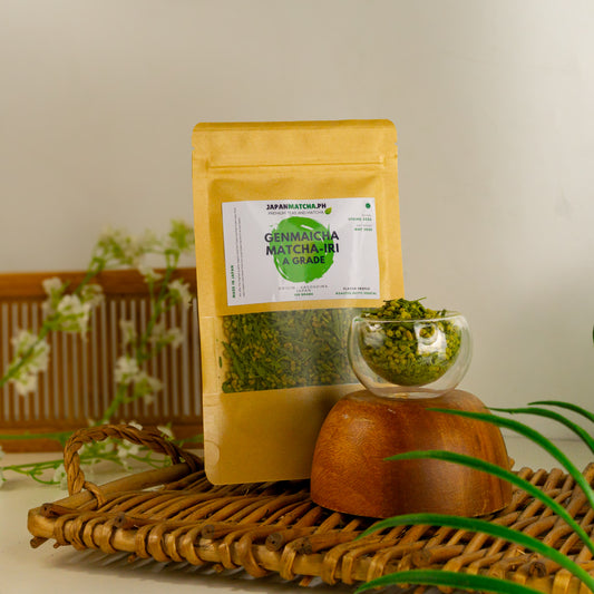 Genmaicha Iri Matcha From Kyoto, Japan, Japanese Green Tea (S Grade) Premium