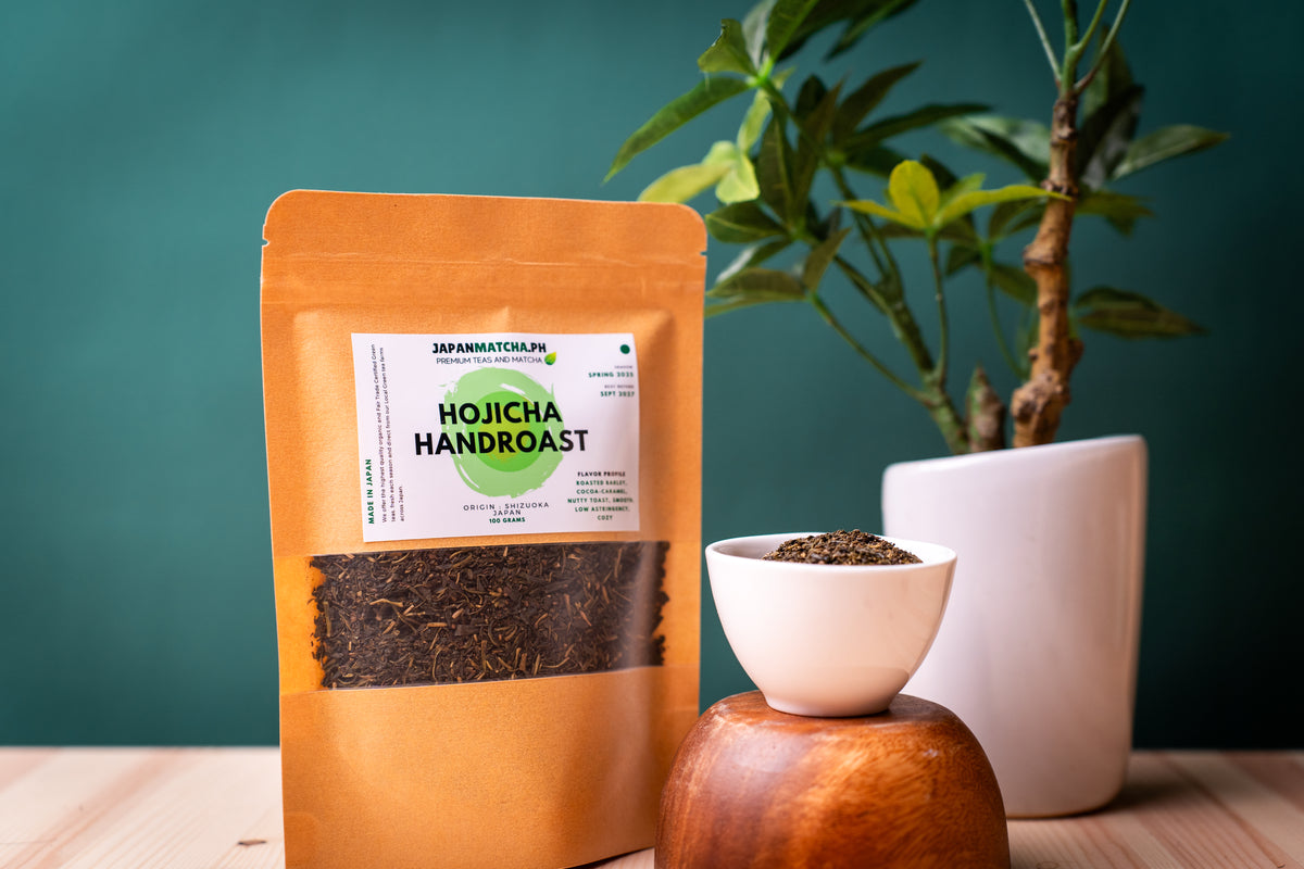 Hojicha Handroast A Grade | Roasted Japanese Green Tea – Japanmatchaph