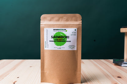 Matcha Saemidori (Yame, Japan) (Premium Ceremonial Grade)