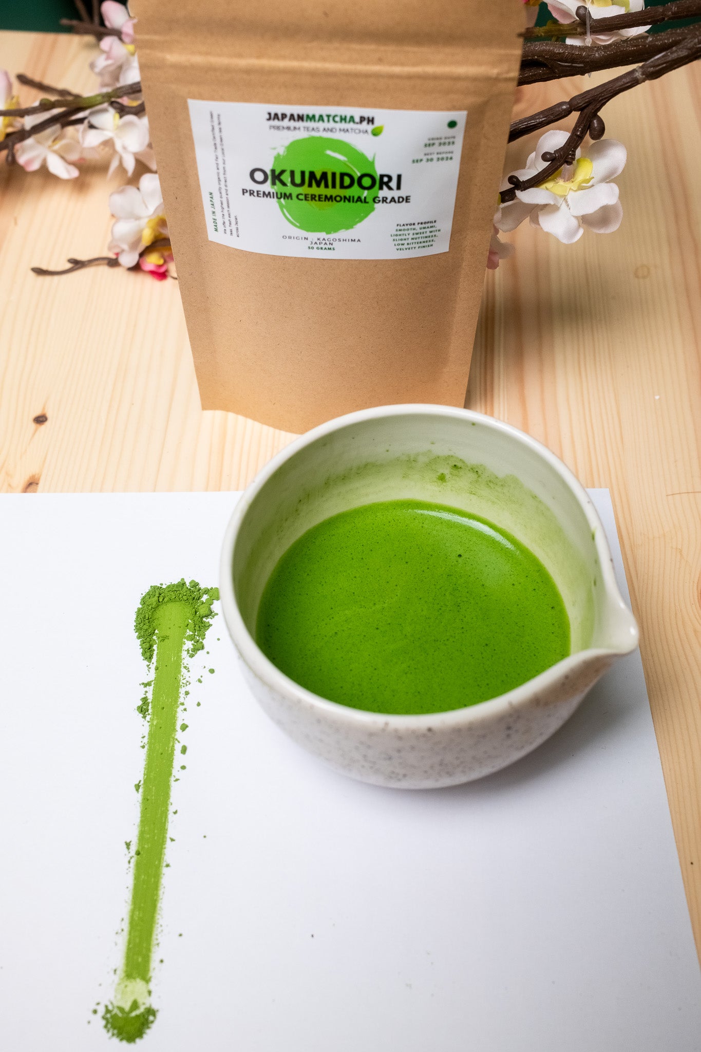 Matcha Okumidori (Kagoshima, Japan)