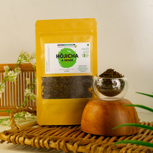 Hojicha Green Tea A Grade from Kagoshima Japan Production Japanese Green Tea (A Grade)