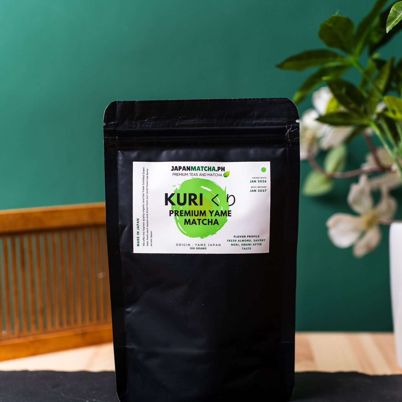Kuri くり Premium Ceremonial Yame Matcha