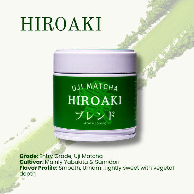 Matcha Hiroaki Blend (Ceremonial Grade) 30g
