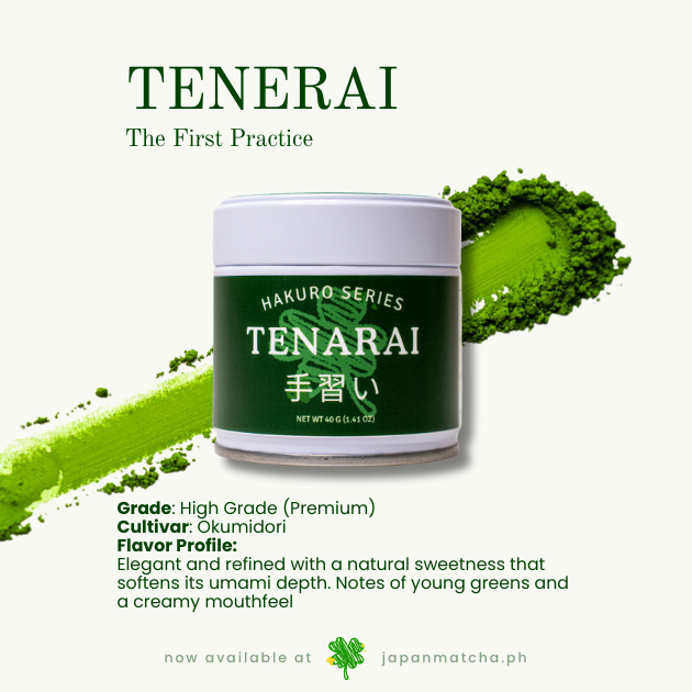 Matcha Tenarai (40g) Premium Ceremonial Matcha