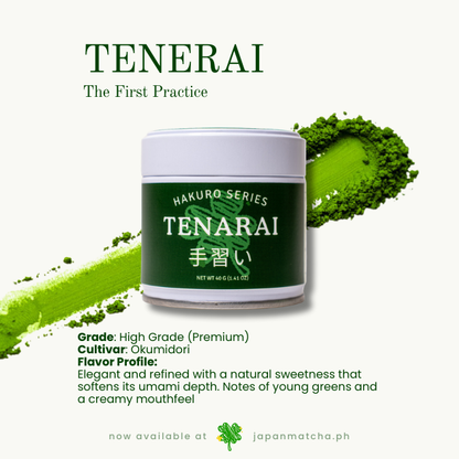 Matcha Tenarai (40g) Premium Ceremonial Matcha